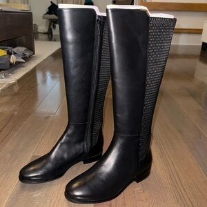 Cole Haan Black Knee High Boots Women’s size 8